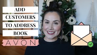 Celebrity Avon: How to Add Customer to Address Book 📲 Wealth