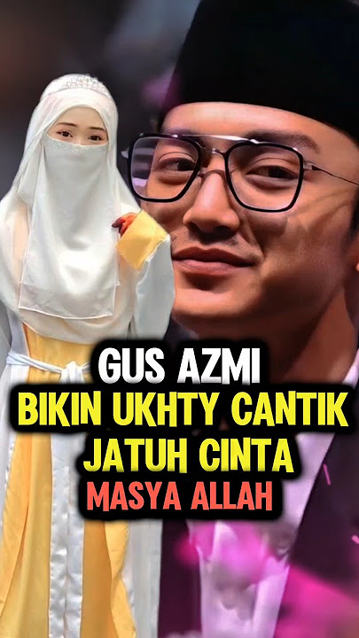 Gua Azmi Bikin Para Ukhty Jatuh Cinta #shorts