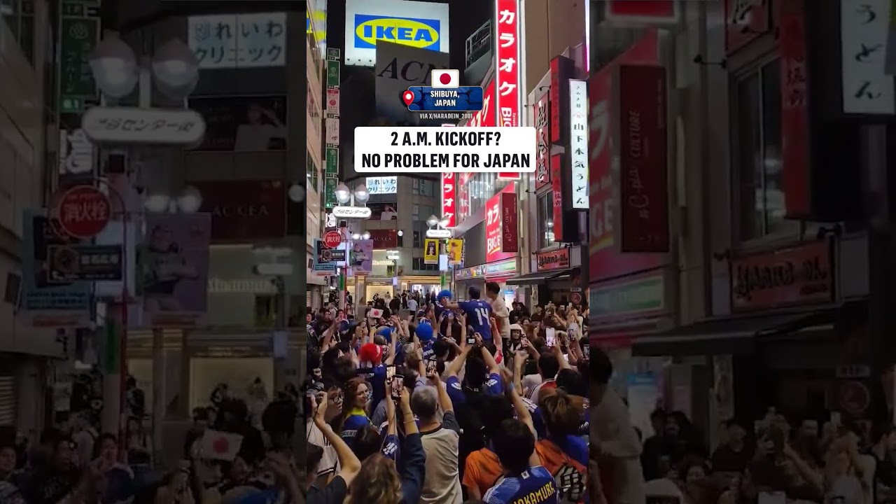 It doesn't matter the hour, Japan is always ready to support