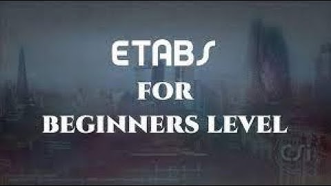 ETABS FULL TUTORIAL - START TO FINISH IN ONLY 25 MINUTES. Step by step tutorials.
