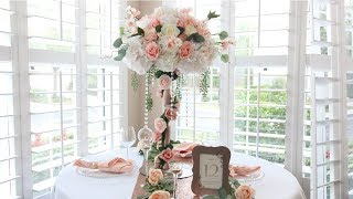 Wedding Centerpiece DIY - Rose Garden