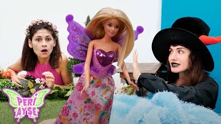 Peri Ayşe, Barbie'yi kurtarmak için cadı Ümit'e mücize tılsımını veriyor! Çocuklar için sihir oyunu! Resimi
