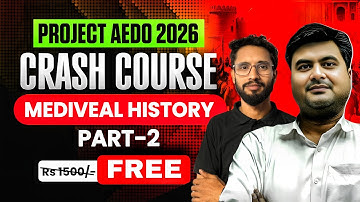PROJECT AEDO | BPSC AEDO 2025 | Medieval History Final Part | MCQs + Concept | The Srs Classes