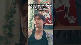 I cant believe Im finally playing this emo FNAF song on an EU tour