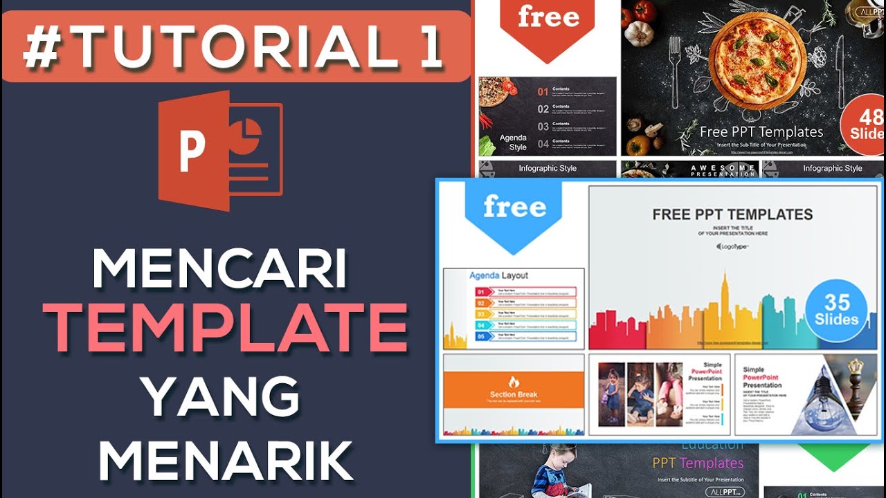 Tutorial 1 Cara Membuat Powerpoint Yang Menarik Mencari Template