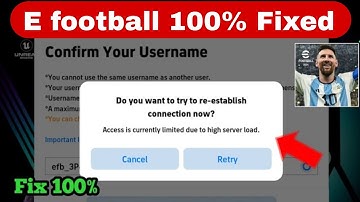 efootball do you want to try to re-establish connection now