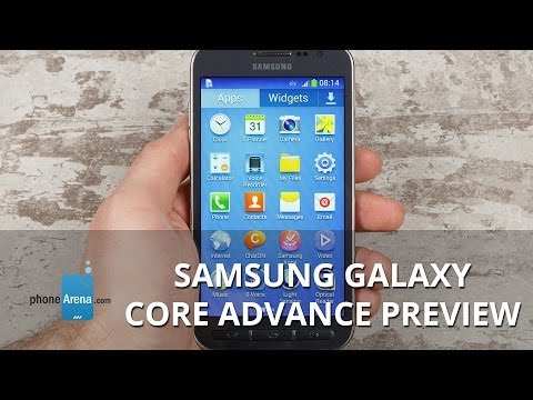 Samsung Galaxy Core Advance Preview