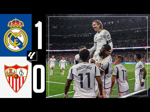 Real Madrid Sevilla Goals And Highlights