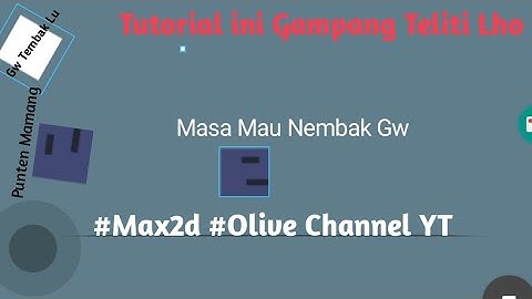 Tutorial Bikin Game Untuk Pemula Part 1 - Max2d