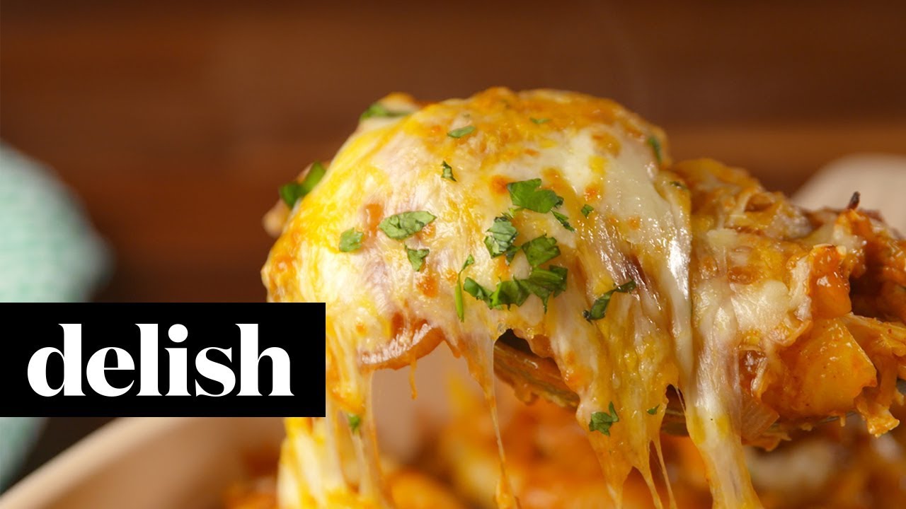 Enchilada Stuffed Shells | Delish - YouTube
