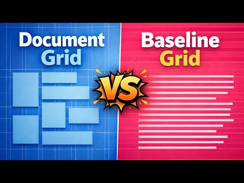 Document grid and Baseline grid | Indesign professional course