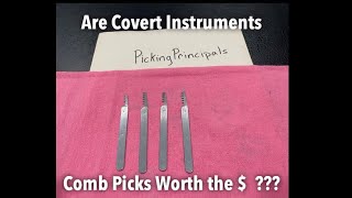 [100] Covert Instruments Comb Picks Reviewed