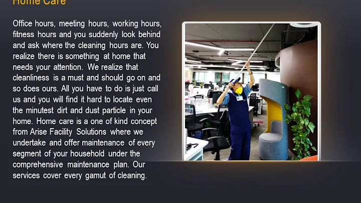 Housekeeping Facility Management Services in Mumbai | Arise Facility Solutions