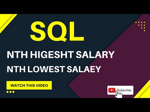 nth highest salary