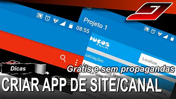 Como criar APK de um site?