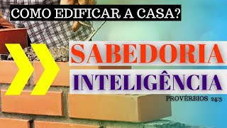 POR QUE TRABALHO TANTO E NAO SAIO DO LUGAR PROVERBIOS 24 3 l GUSTAVO SILVA