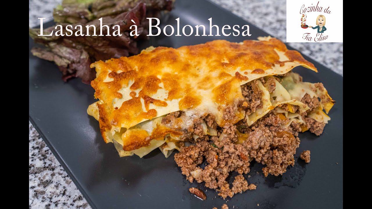 Lasanha à Bolonhesa!!! :)