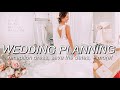 WEDDING PLANNING SERIES: episode 3! buying a reception dress, save the dates (WAX SEAL) + more!