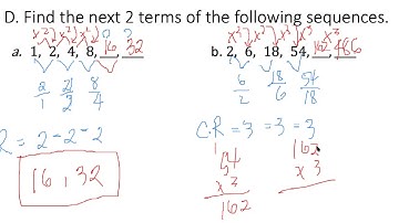 Geometric Sequence: Finding the Next terms #4 (4 a Cause)
