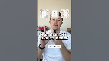 How to make mockups like this for your Etsy digital products: #digitaldownload #etsyshop