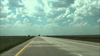 Nebraska - Interstate 80 West - Mile Marker 70-60 (5/17/13)