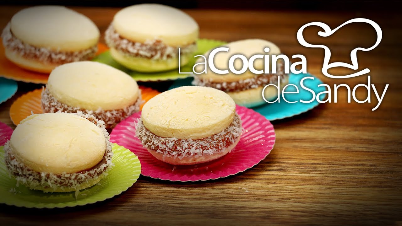 Alfajores de maicena en receta de postres sencillos