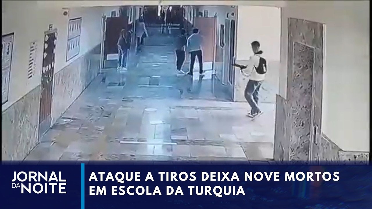 Ataque a tiros deixa nove mortos em escola da Turquia