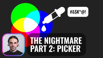 The dangers of using a Colour Picker. "The Nightmare" Part 2