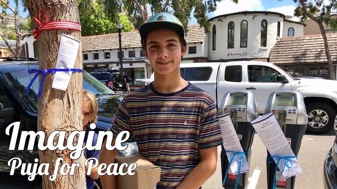 Shala Teaching: Imagine - Puja for Peace ashtanga mysore