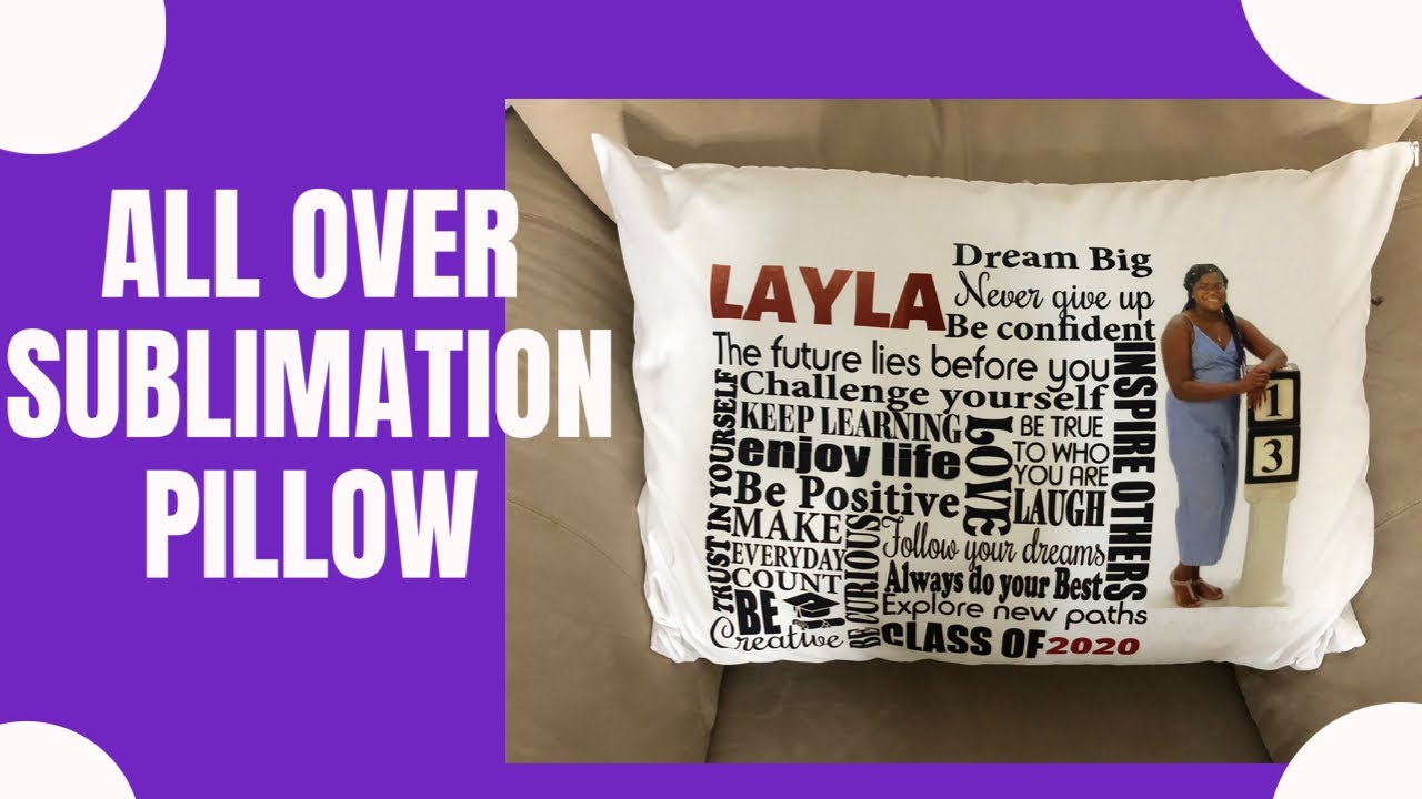 All over Sublimation Pillow/ Graduation Projects 