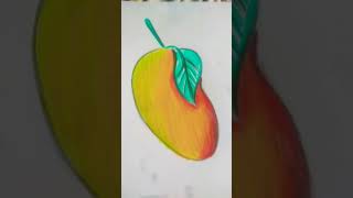 Desenho De Frutas Feito Com Lápis De Cor Simples Manga