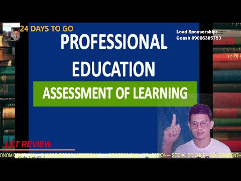 ASSESSMENT OF LEARNING| UPDATED PROF ED LET REVIEWER