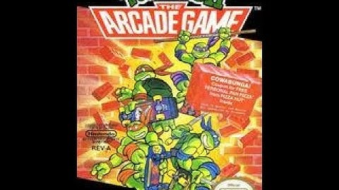 Teenage Mutant Ninja Turtles 2 -The Arcade Game Playthrough (NES)
