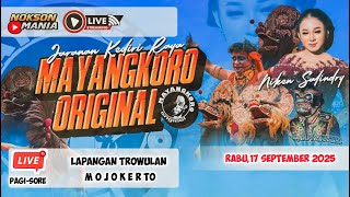 Live NIKEN SALINDRY Jaranan MAYANGKORO ORIGINAL Live Lapangan Trowulan Mojokerto SUSENO AUDIO