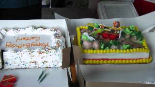 Carter's 2nd Birthday Cake Cutting