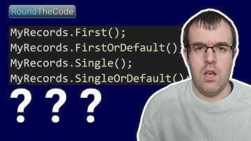 Why does LINQ have so many ways to return an element?