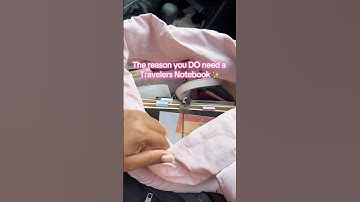 Not sure if you need a travelers notebook? Here is your answer! ✨ #travelersnotebook #journal