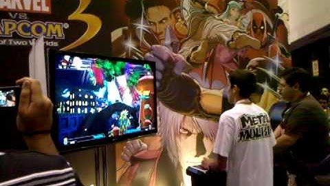 Marvel. Vs capcom e3 show floor