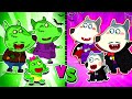 🔴 Live: Yes Yes, Wolfoo! Family Zombies Vs Vampires Family | Halloween Stories for Kids