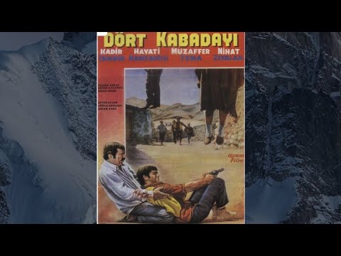 Dört Kabadayı (1970) Kadir İnanır, Hayati Hamzaoğlu, Muzaffer Tema, Nihat Ziyalan