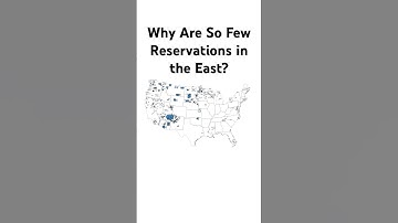 Why Are So Few Reservations In the East?