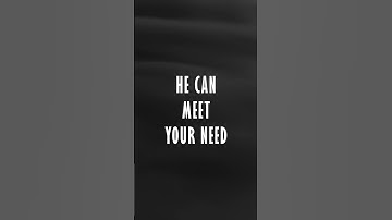 Only Jesus Christ can meet every need in your life. #billygraham #shorts