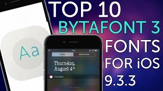 TOP 10 Bytafont 3 FONTS for iOS 9 - 9.3.5 screenshot 5