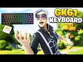 Playing Arena with the worlds fastest keyboard (gk61)  Fortnite battle royale