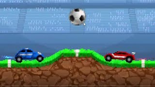 pixel cars soccer screenshot 4