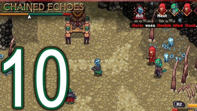 Chained Echoes Walkthrough, Part 9: Crossing Mountains - Rohlan Fields,  Seaside Village