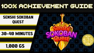 Senshi Sokoban Quest 100% Achievement Walkthrough * 2000GS in 30-40 Minutes *