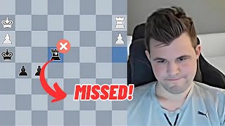Magnus Carlsen Missed the Game-Winning Move!