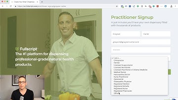 Fullscript for Dietitians & Nutritionists- Creating Your Free Account by Grayson Carter