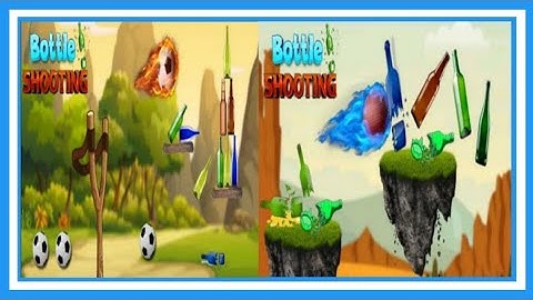 Bottle shooting Game | Gameplay Trailer (iOS & Android) Level 6-10 walkthrough #@Bottlegaming786